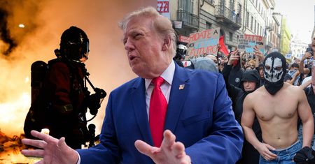 Trump o zamieszkach w Europie. "Kocioł, który zaraz wybuchnie"