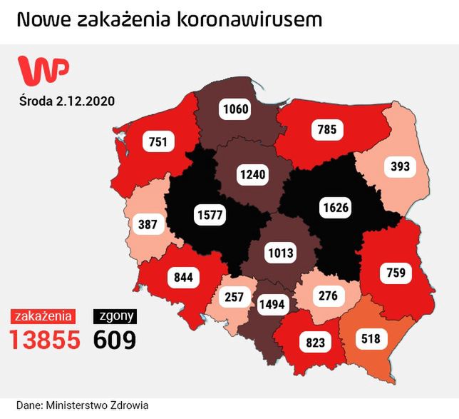 Koronawirus w Polsce. Nowe informacje z Ministerstwa Zdrowia