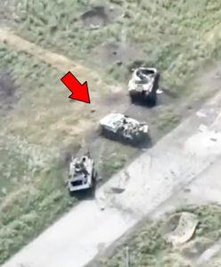 Rosjanie wpadli w pułapkę. Ukraińcy nagrali moment spektakularnej akcji z BMP-1