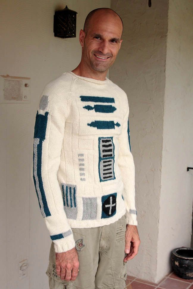 R2D2 sweter