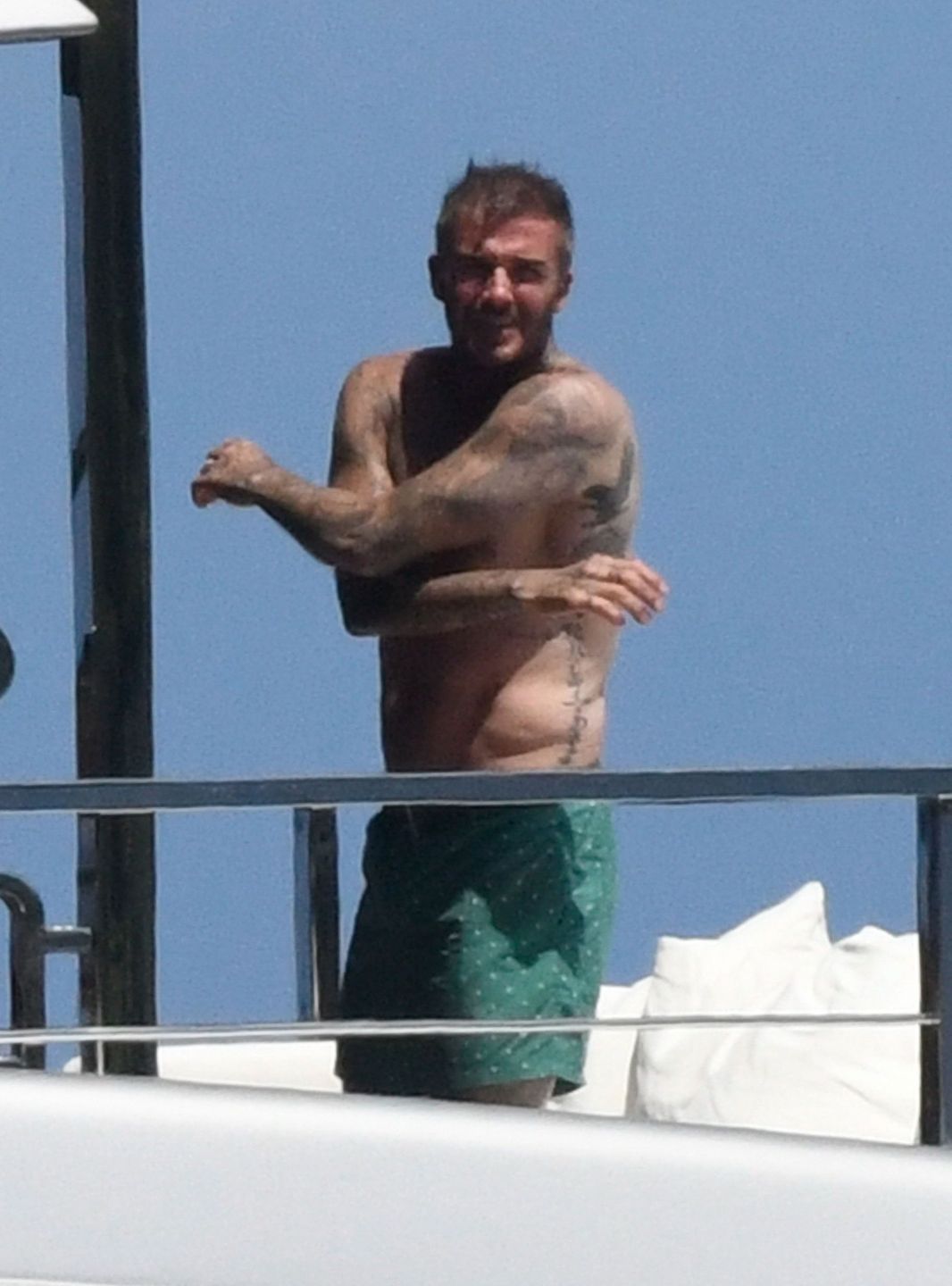 Victoria i David Beckhamowie wypoczywają na jachcie