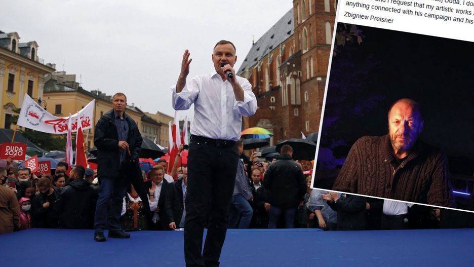 Wybory 2020. Utwór Zbigniewa Preisnera na wiecu Andrzeja Dudy? 