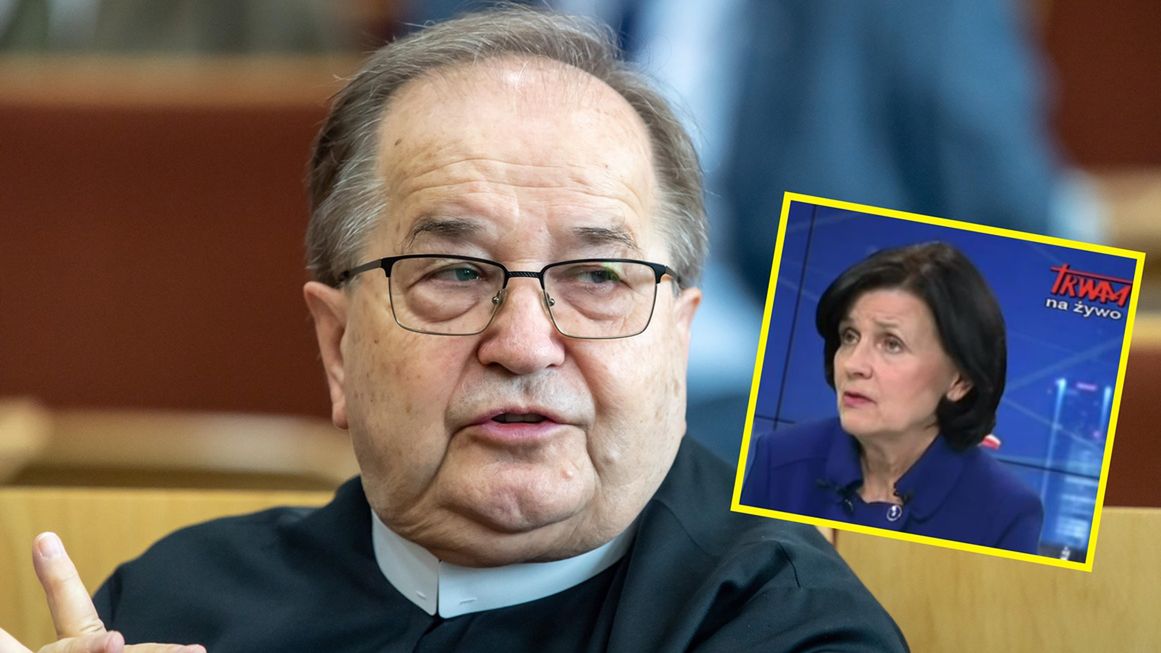 Kochanowicz-Mańk broniła Rydzyka w telewizji