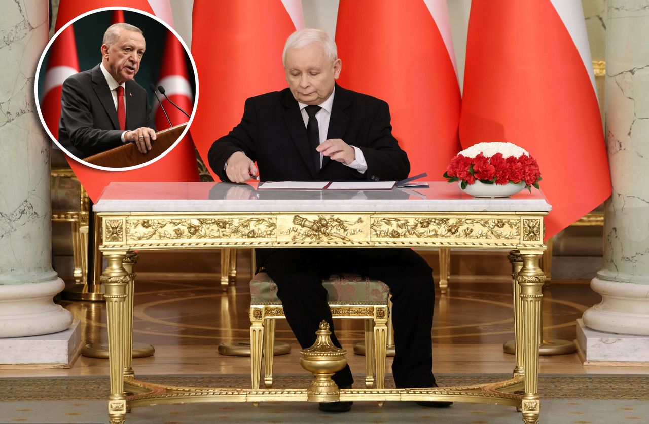 Jarosław Kaczyński wiele razy stawiał Turcję za wzór