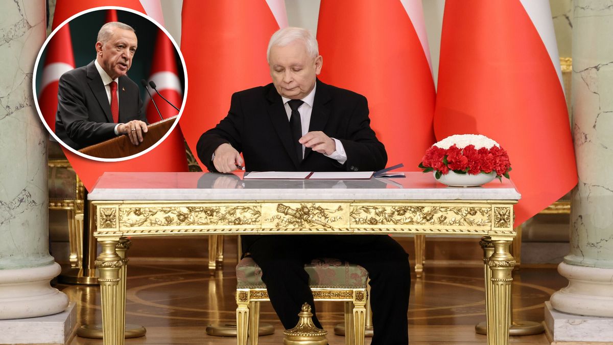 Jarosław Kaczyński  stawia Turcję za wzór "poważnego kraju"
