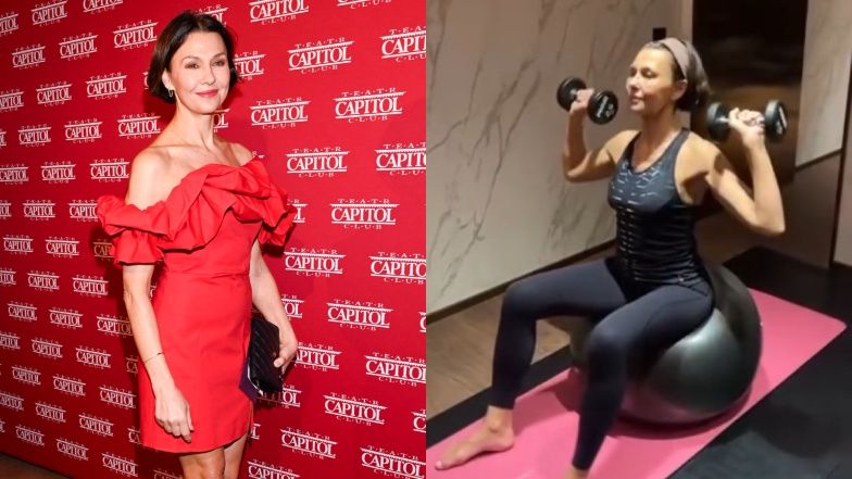 Anna Popek przykłada dużą wagę do dbałości o formę