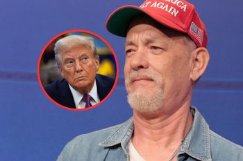 Hanks nie dostał nagrody, Trump się ucieszył. Tym mu podpadł