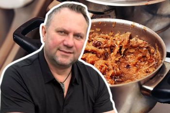 Wielkanocny bigos z przepisu Strzelczyka. Tak pyszny, że robię co roku dwa sagany