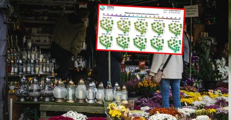 Jaka pogoda na Wszystkich Świętych? Są najnowsze prognozy