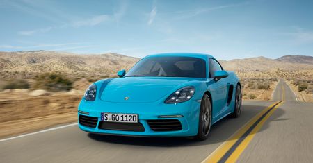 Porsche 718 Cayman i Cayman S (2016) – premiera