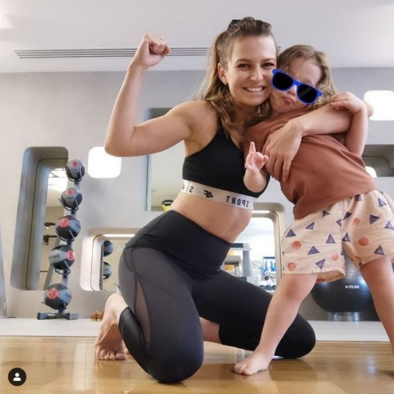 Anna Lewandowska z Klarą