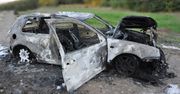 Leszczydół-Pustki: Spowodował kolizję, a następnie podpalił samochód poszkodowanej kobiety