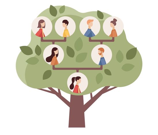 Drzewo genealogiczne rodziny może stać się pamiątką przekazywaną z pokolenia na pokolenie