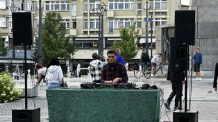 Łódź: Muzyczny plener na Placu Wolności. Zabrakło tańczących