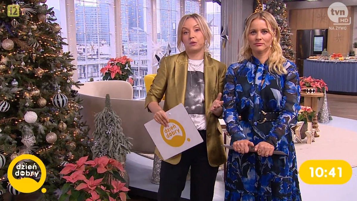 Sandra Hajduk i Anna Senkara w "DD TVN"