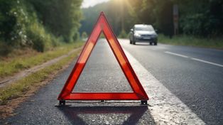Wielkopolskie: Zderzenie trzech aut. Sprawca zgłosił się na komendę