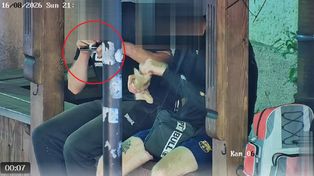 Zrobił to na straganie w Olsztynie. Wszystko nagrał miejski monitoring