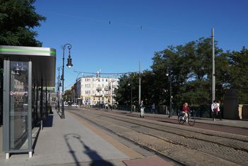 Utrudnienia w ruchu w Poznaniu. Przez usterkę torowiska nie kursują tramwaje w okolicy Mostu Teatralnego i Ronda Kaponiery