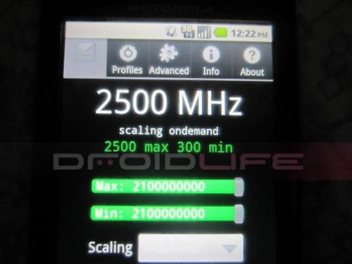 Motorola Droid X i Droid 2 z procesorem 2,5 GHz? 2