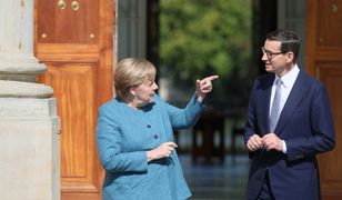 Merkel w Warszawie. Kanclerz Niemiec złożyła wieniec