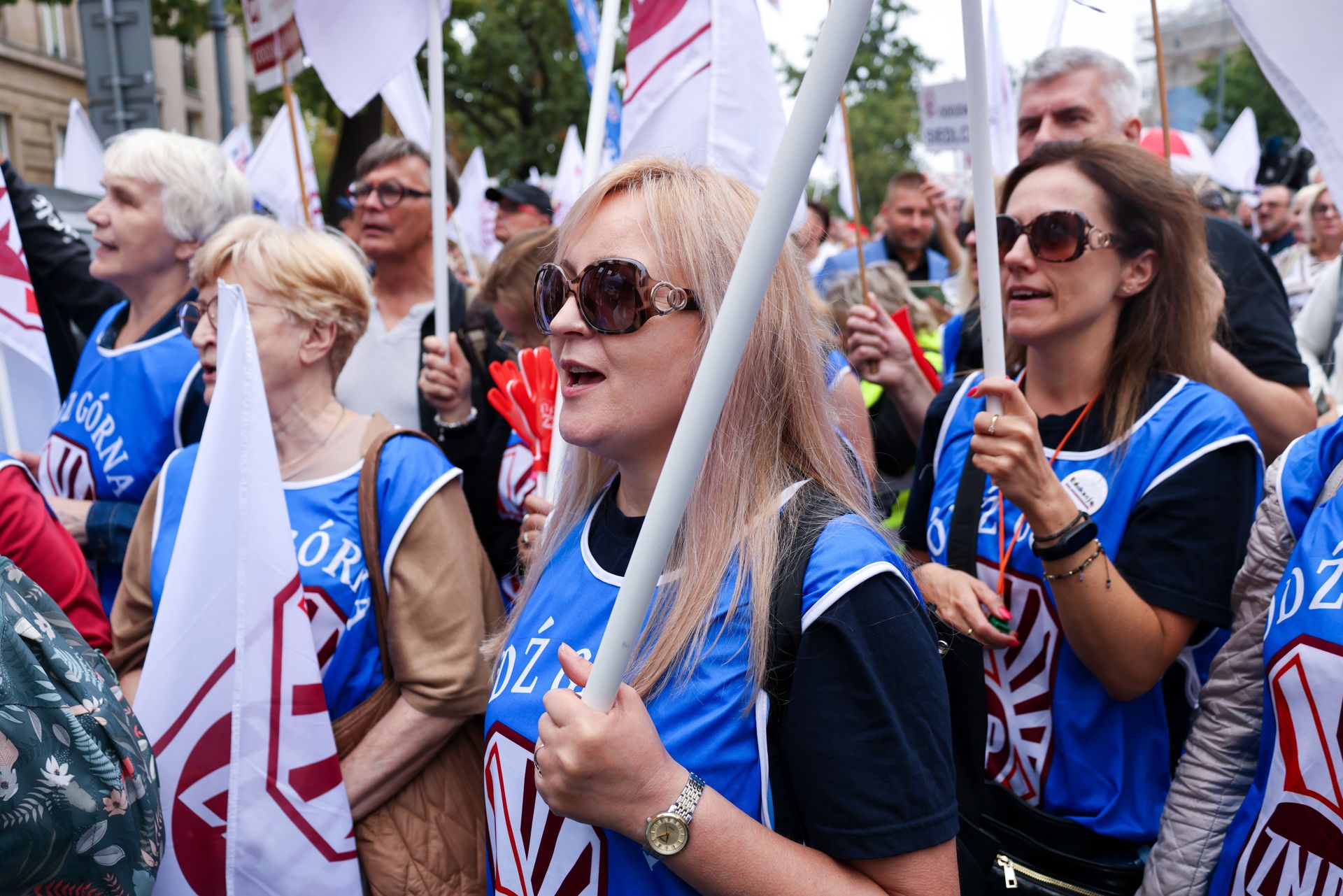 wiadomości,aktualności,WP Wiadomości Protest nauczycieli. 