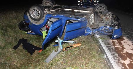 Tragiczny wypadek w Małopolsce. Zginął kierowca i pasażer