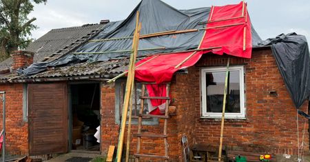 Potężna nawałnica w polskiej wsi. Ludzie stracili dobytek życia