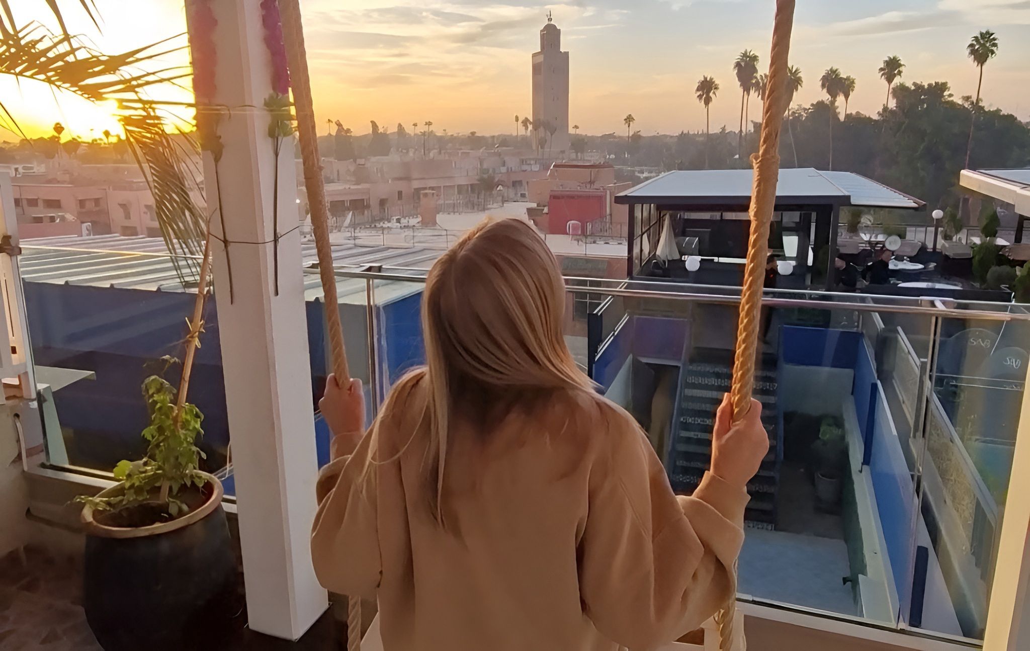 Zachody słońca na dachu robią wrażenie