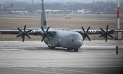 Wsparcie wschodniej flanki NATO. Wylądował kolejny amerykański hercules