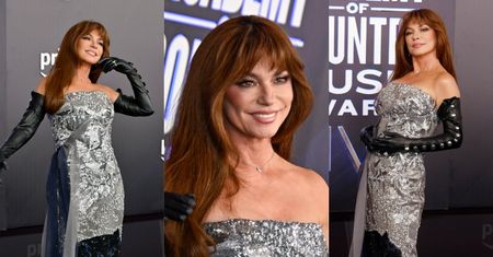 Coraz młodsza Shania Twain zawinęła się w sreberko i pozowała podczas gali w Las Vegas. Dalibyście jej 60 lat? (ZDJĘCIA)