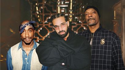 Drake nagrał diss na Kendricka. Na feacie Snoop Dogg i Tupac