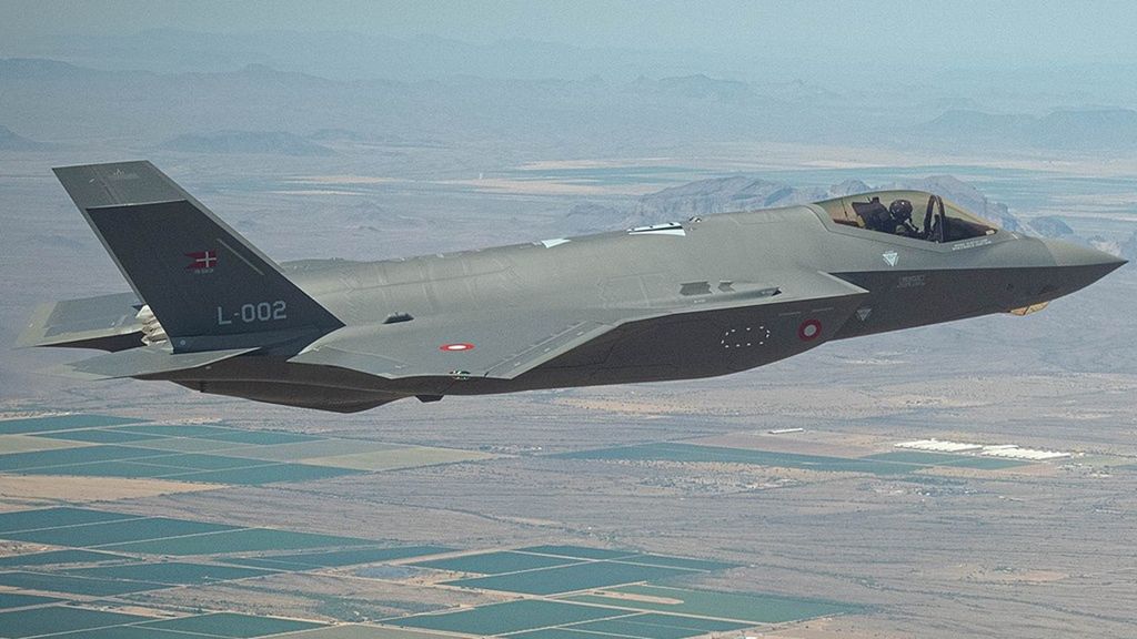 Duński F-35A w USA