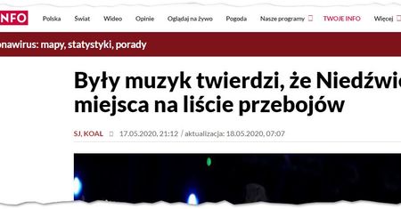 Kim jest Tomaldo Banjo? To on oskarża Marka Niedźwieckiego