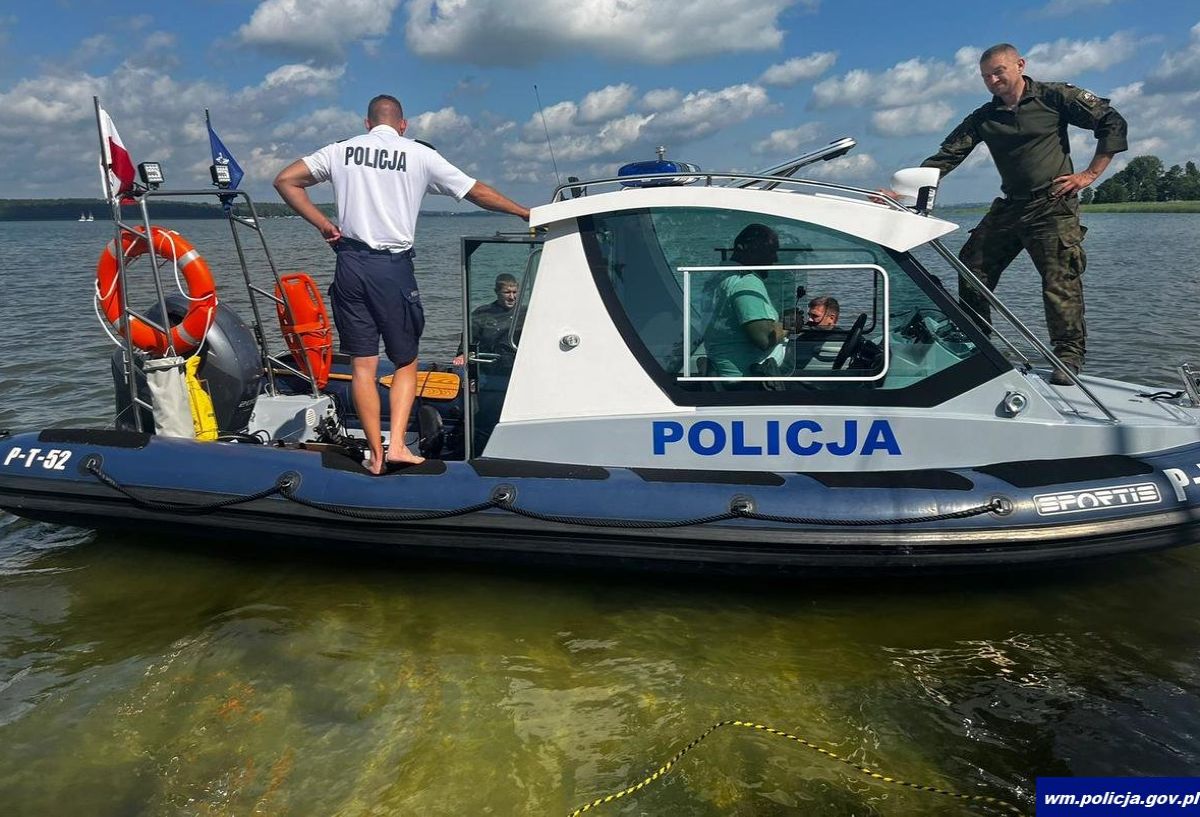 Turysta pływający rowerkiem wodnym natknął się na granat moździerzowy