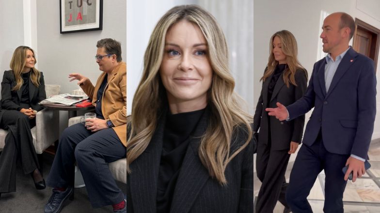 Małgorzata Rozenek pojawiła się w Sejmie