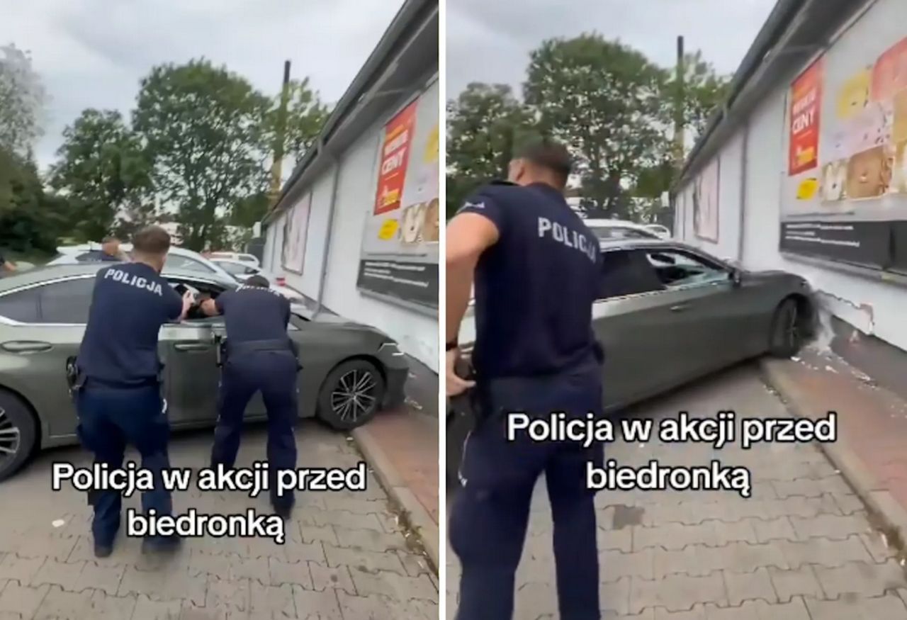 Interwencja pod Biedronką w Bolkowie. 34-latek usłyszał wyrok
