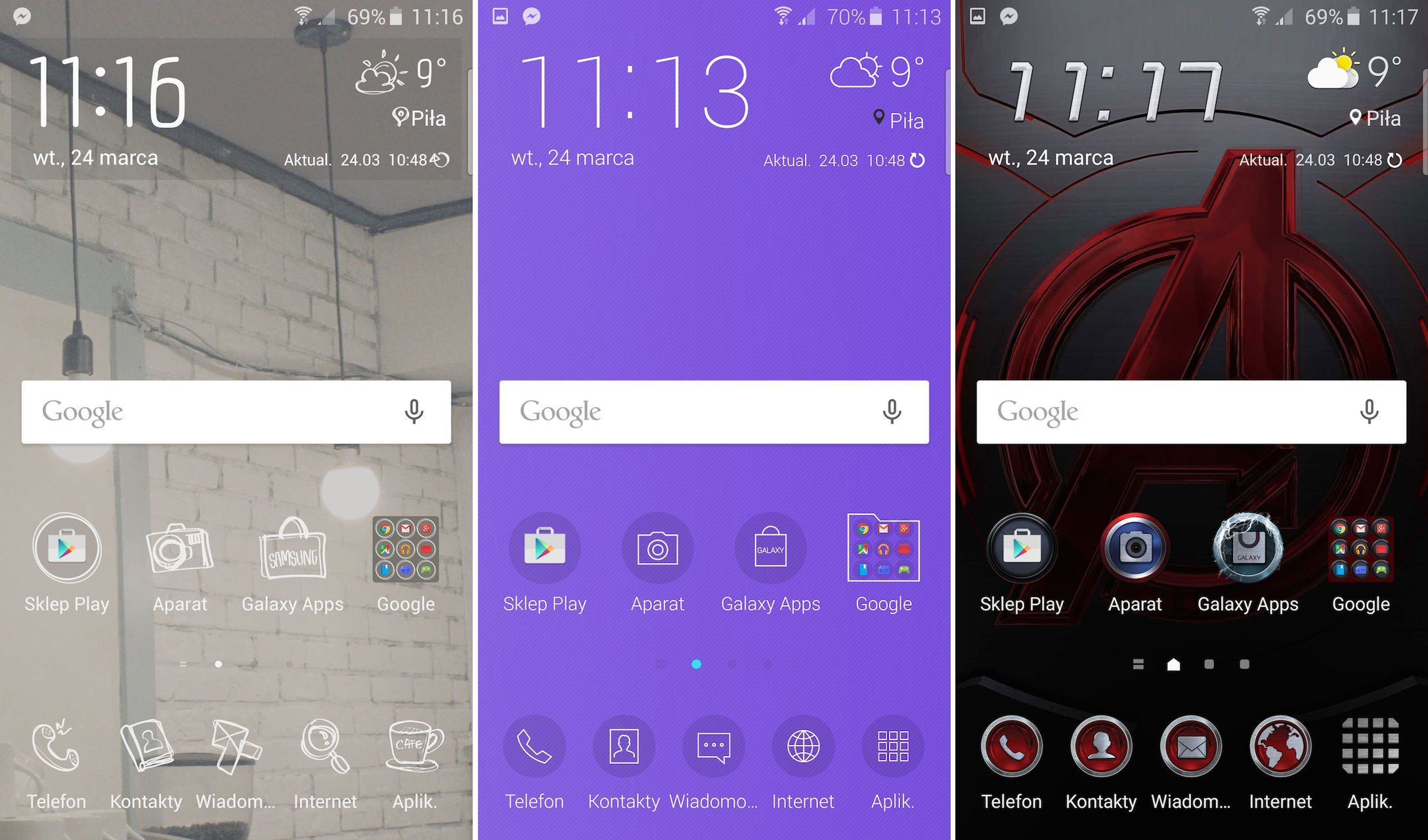 Galaxy S6 (edge) - przegląd motywów graficznych 75