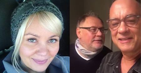 Tom Hanks śpiewa Polce "Sto lat"! To ona znalazła dla niego Malucha