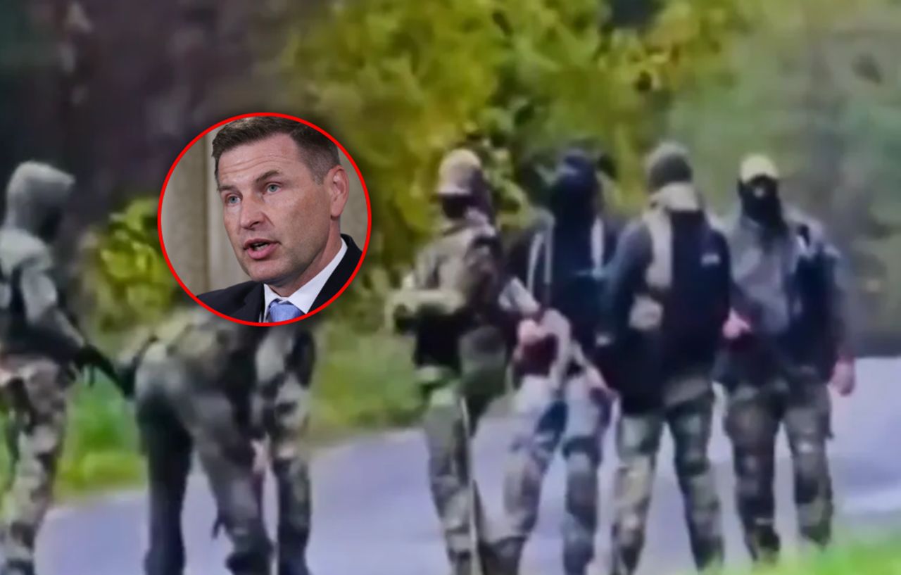 "Zielone ludziki" przy granicy z Estonią. "Podeszli bardzo blisko"