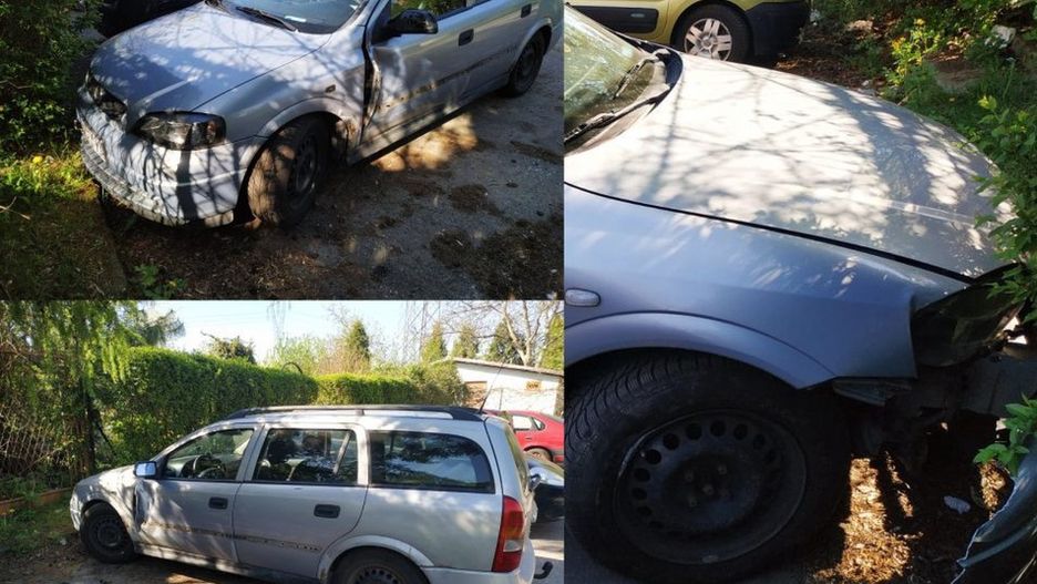 Śląskie. Samochód sprawcy w Dąbrowie Górniczej posiadał liczne uszkodzenia, które odpowiadały zniszczeniom na pojazdach pokrzywdzonego.