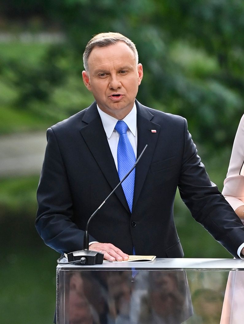 Wojciech Szczęsny Andrzej Duda Grzegorz Krychowiak