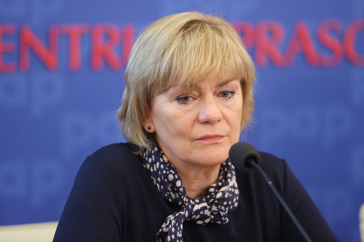 Na zdjęciu Dorota Kania, któa została powołana do zarządu Polska Press z początkiem kwietnia, miesiąc po tym, jak firmę przejął państwowy koncern PKN Orlen
