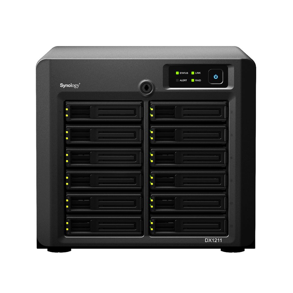 Synology DX1211 - jednostka rozszerzająca (fot. Synology.com)