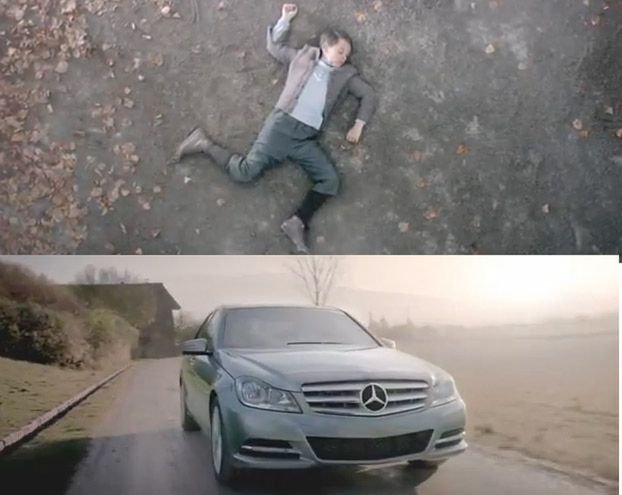 Ostra reklama: Mercedes ZABIJA HITLERA... (WIDEO)