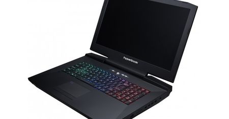 Laptopy Hyperbook z procesorami Kaby Lake i kartami GeForce GTX 1050