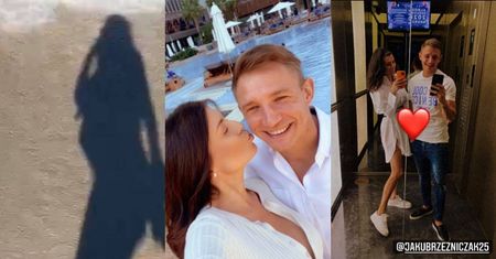Jakub Rzeźniczak i ciężarna Magdalena Stępień relacjonują "tajemnicze" wakacje (ZDJĘCIA)