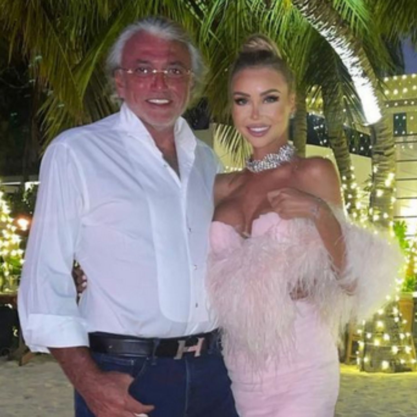 Julia Dybowska i Robert Tchenguiz