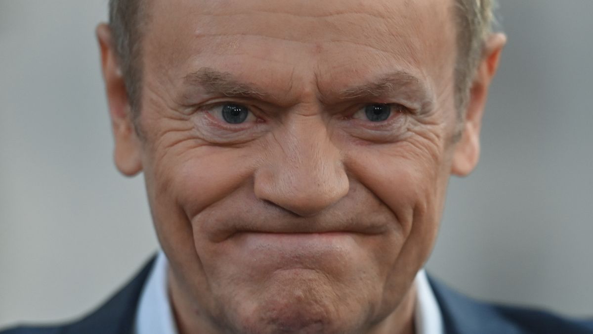 KATOWICE, POLAND - MARCH 26:
Donald Tusk, Chairman of the Civic Platform (PO) opposition party, seen after  his address to the press at the Szyb Gallery in Katowice, on March 26, 2023, in Katowice, Poland.
The leader of Civic Platform concludes his election campaign tour in the Silesia region, meeting with party members and supporters. (Photo by Artur Widak/NurPhoto via Getty Images)