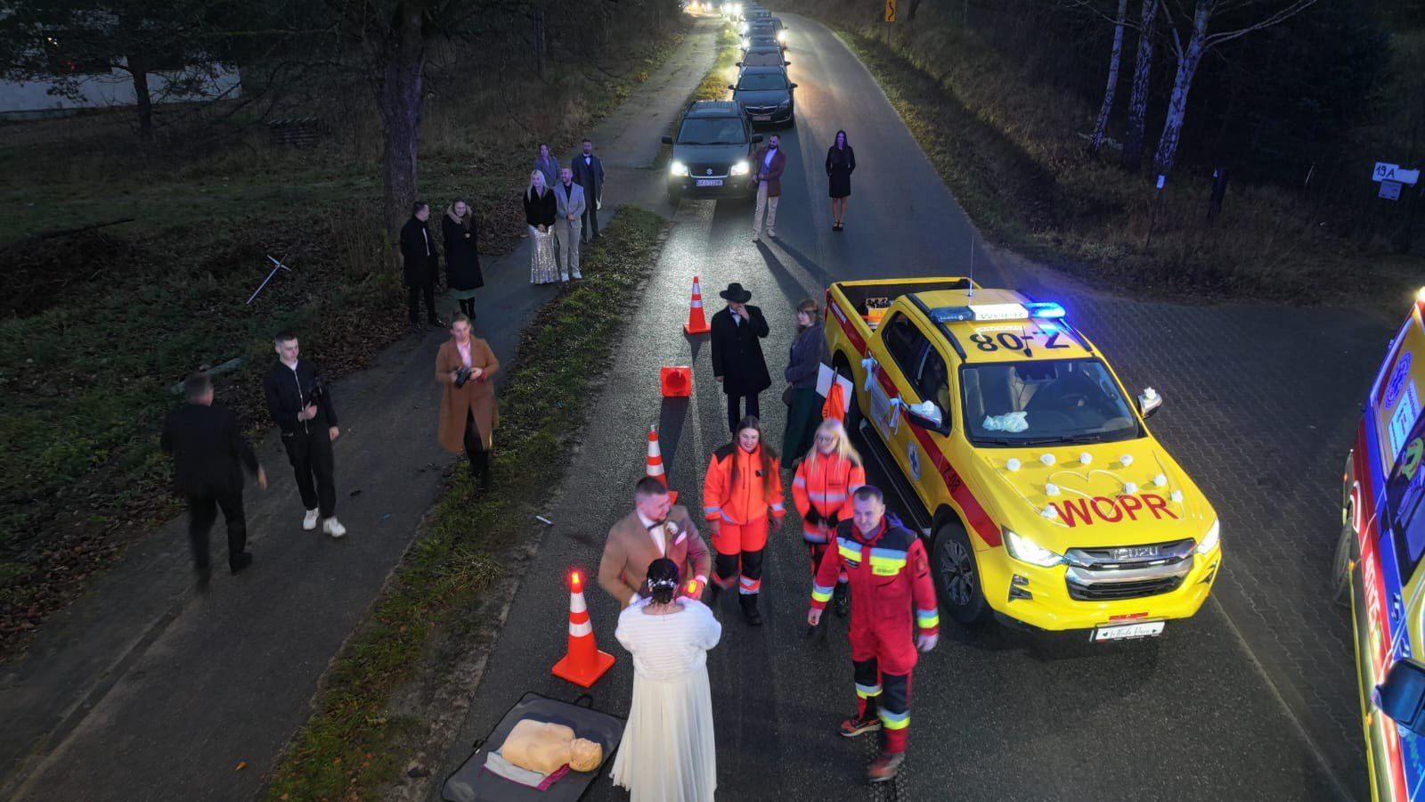 Ślub Ratownika Medycznego WOPR Białogard