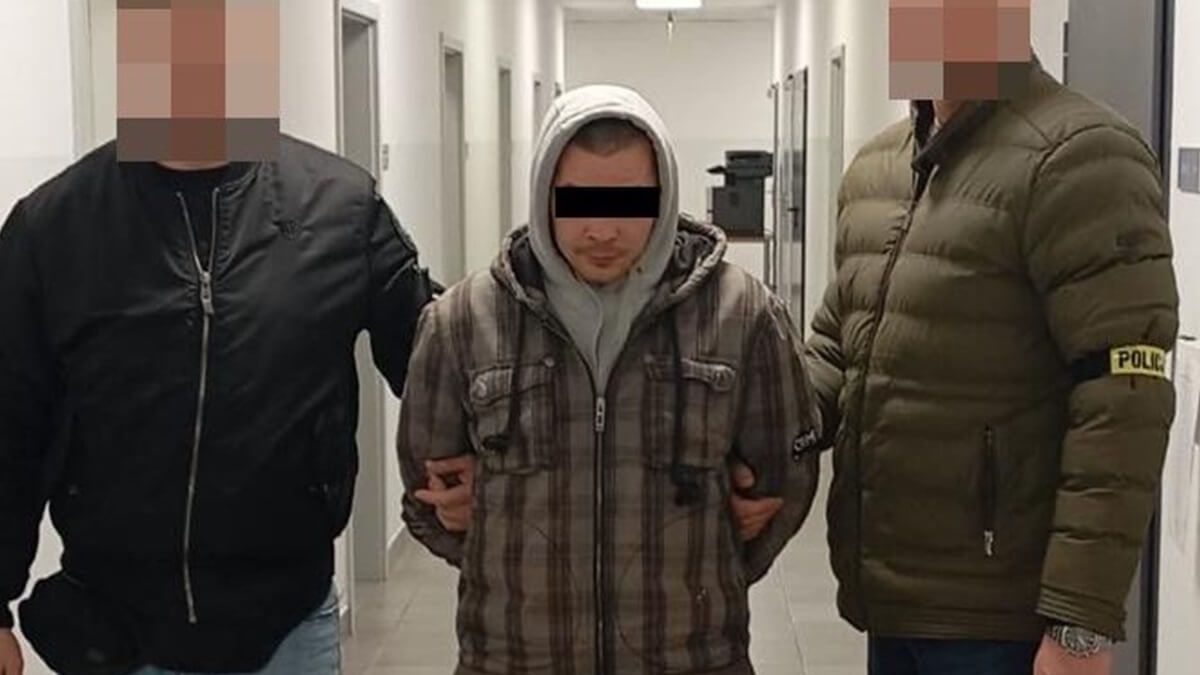 29-latek znęcał się nad narzeczoną, był poszukiwany